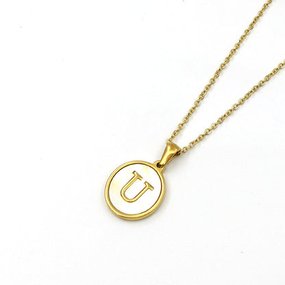 Collar Letra Clásico