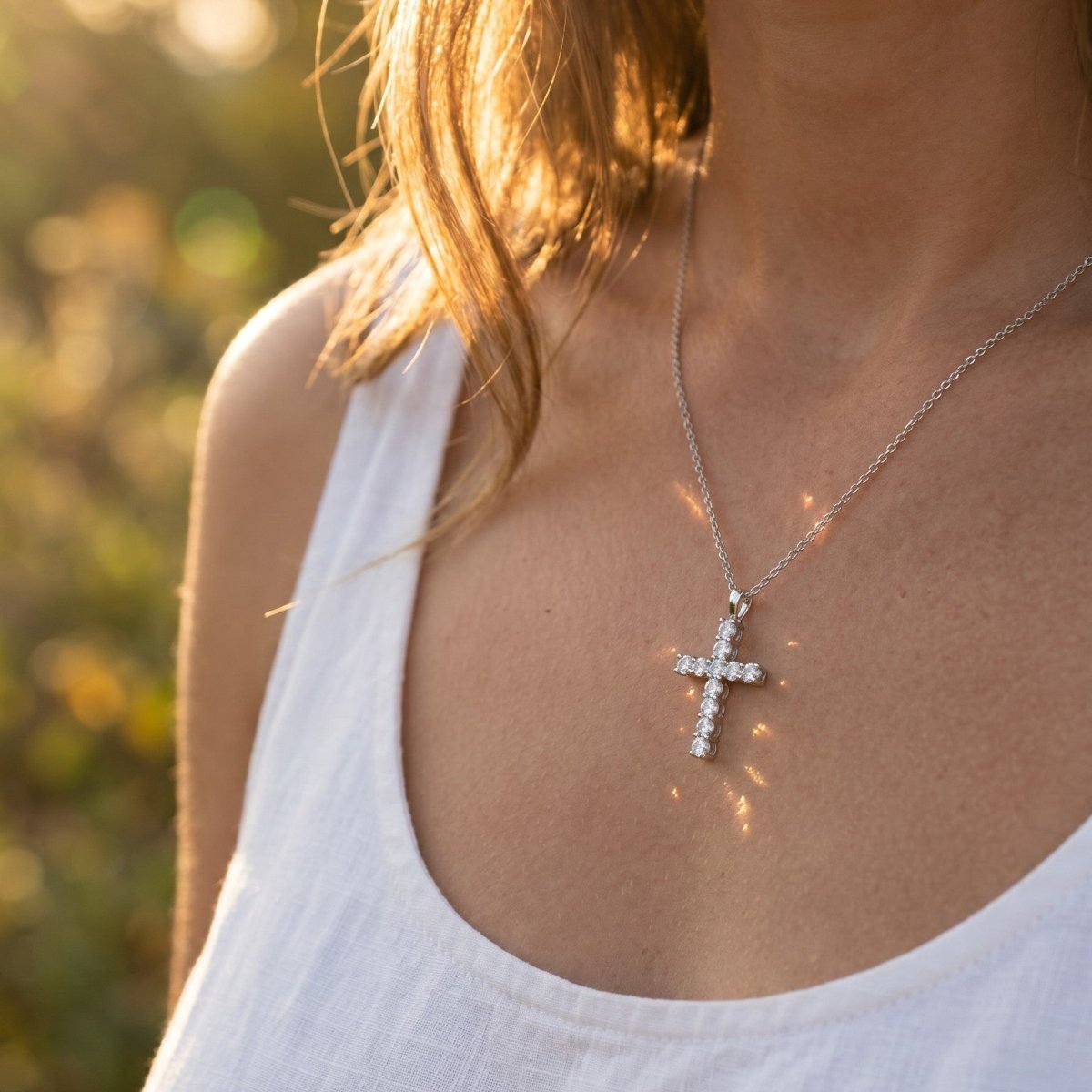 Collar Cruz Zirconia - Lovia
