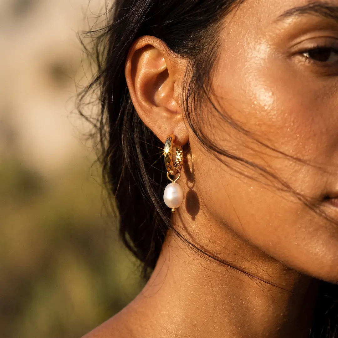 Aretes Perla Waterproof