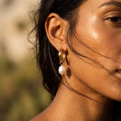 Aretes Perla Waterproof