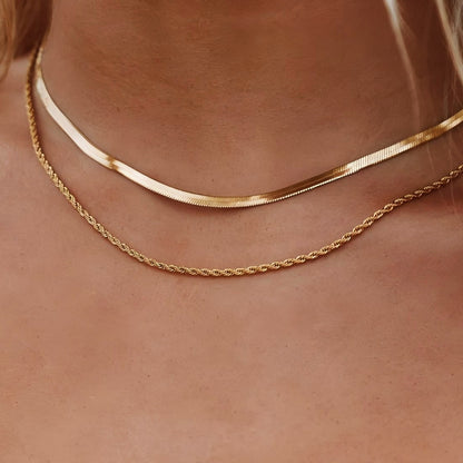 Collar Doble Capa Snake