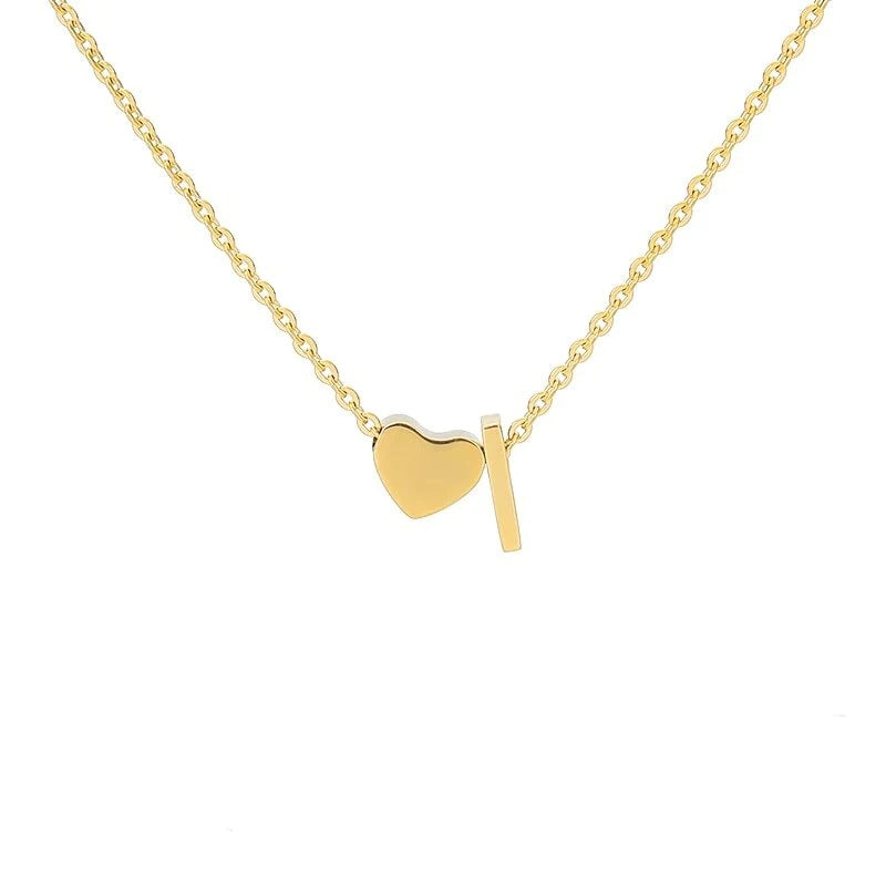 Collar Letra Corazón
