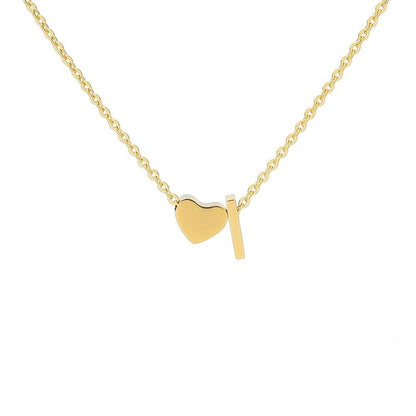 Collar Letra Corazón