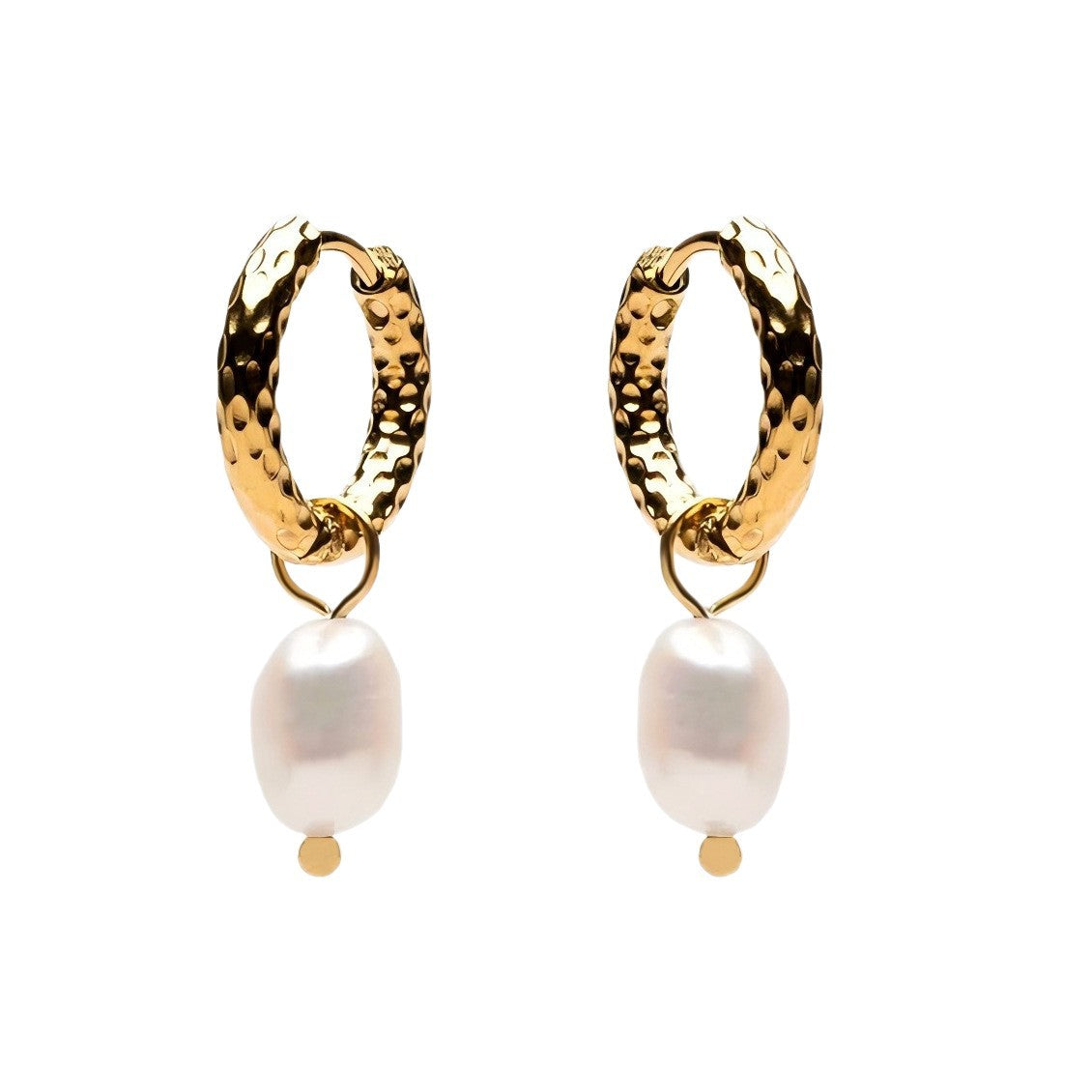 Aretes Perla Orgánica