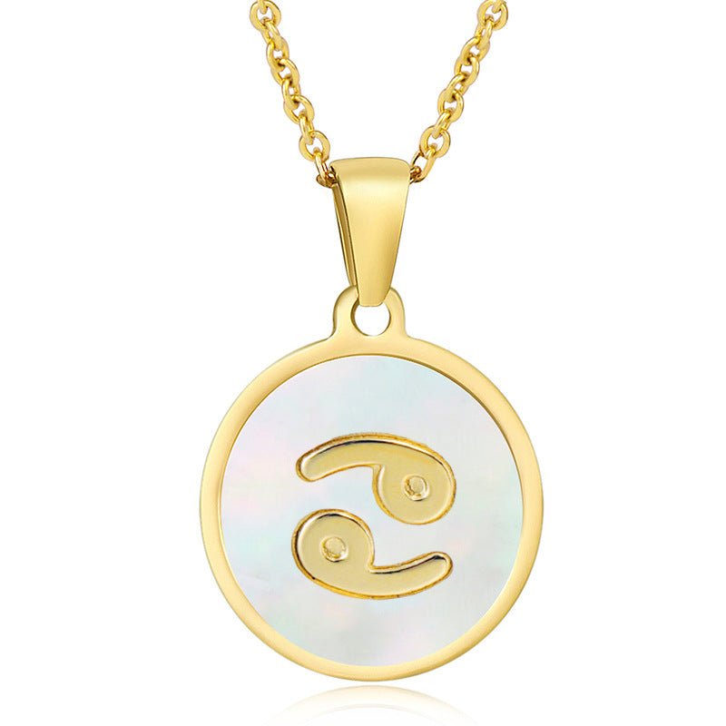 Collar Zodiaco White Nácar - Lovia