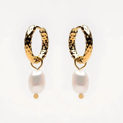 Aretes Perla Orgánica