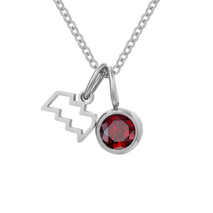 Collar Zodiaco Piedra Natal - Lovia