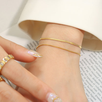 Pulsera Doble Cadena Waterproof