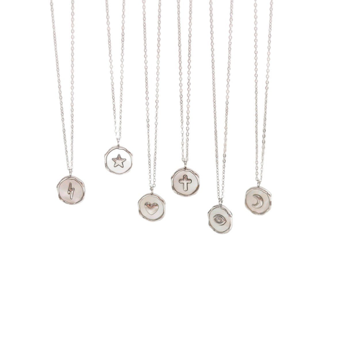 Collar de Nácar con Símbolos - Lovia
