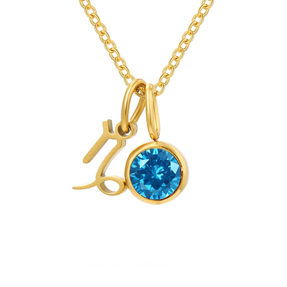 Collar Zodiaco Piedra Natal - Lovia