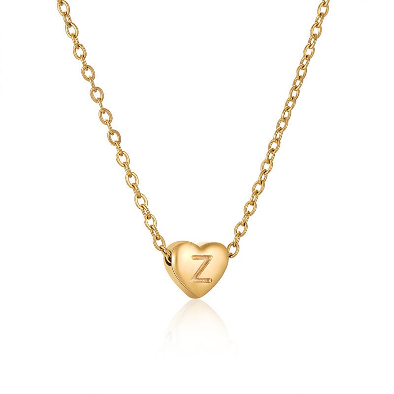 Collar Inicial de Corazón - Lovia