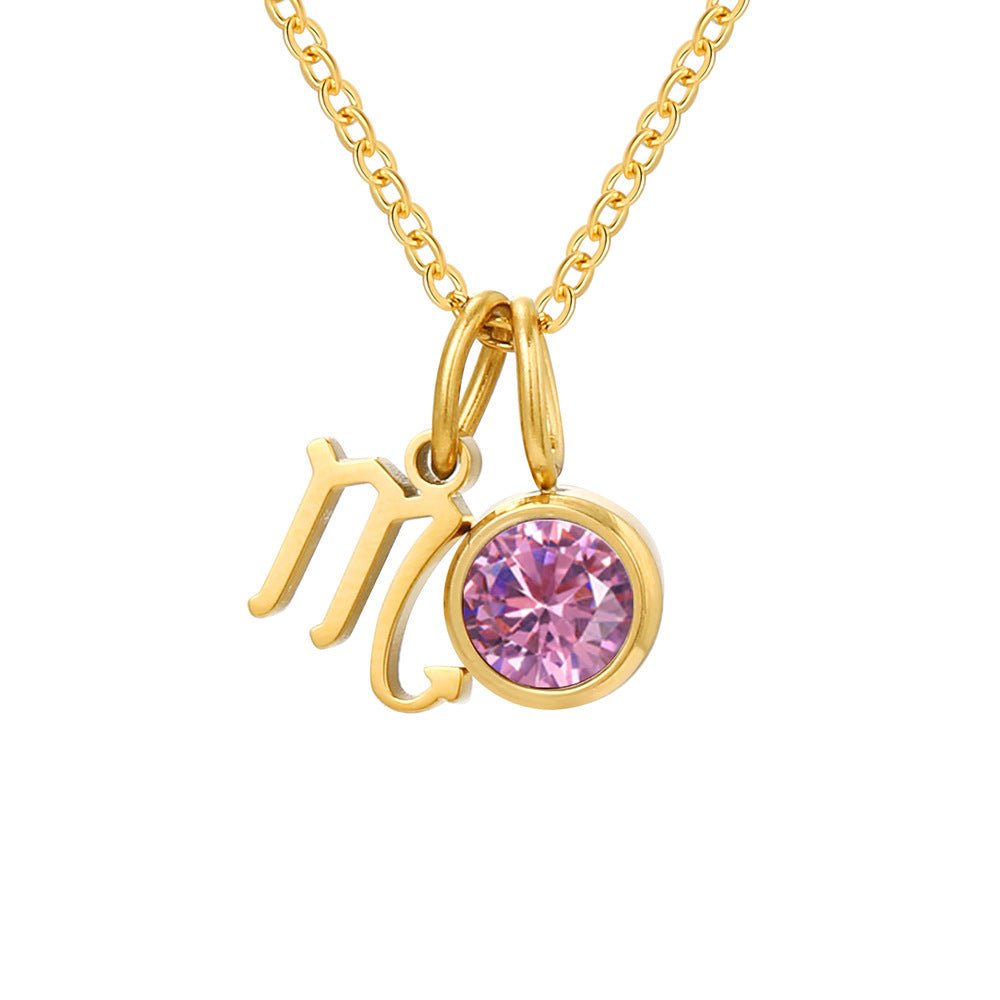 Collar Zodiaco Piedra Natal - Lovia