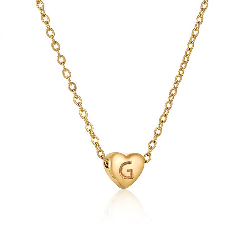 Collar Inicial de Corazón - Lovia