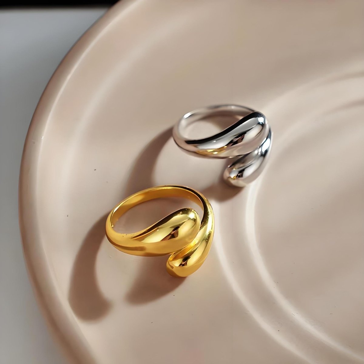 Anillo Abierto Gota - Lovia