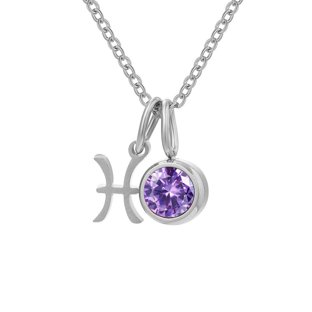 Collar Zodiaco Piedra Natal - Lovia