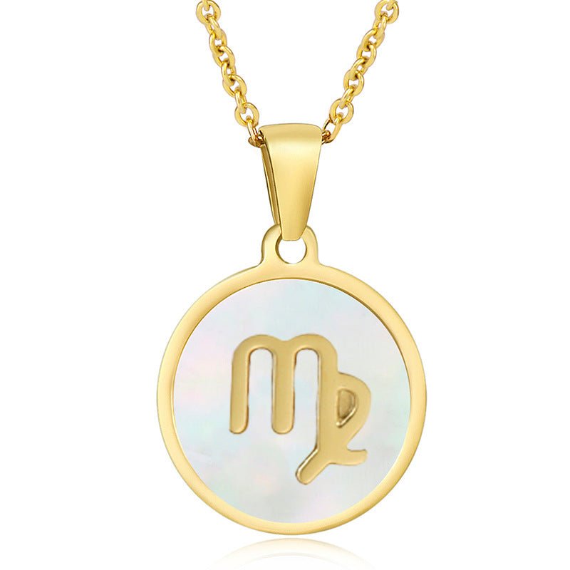 Collar Zodiaco White Nácar - Lovia