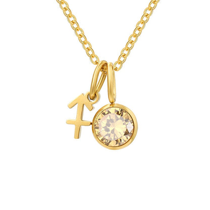Collar Zodiaco Piedra Natal - Lovia