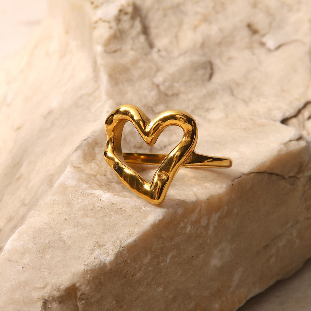 Anillo Corazón Calado