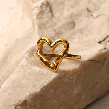 Anillo Corazón Calado