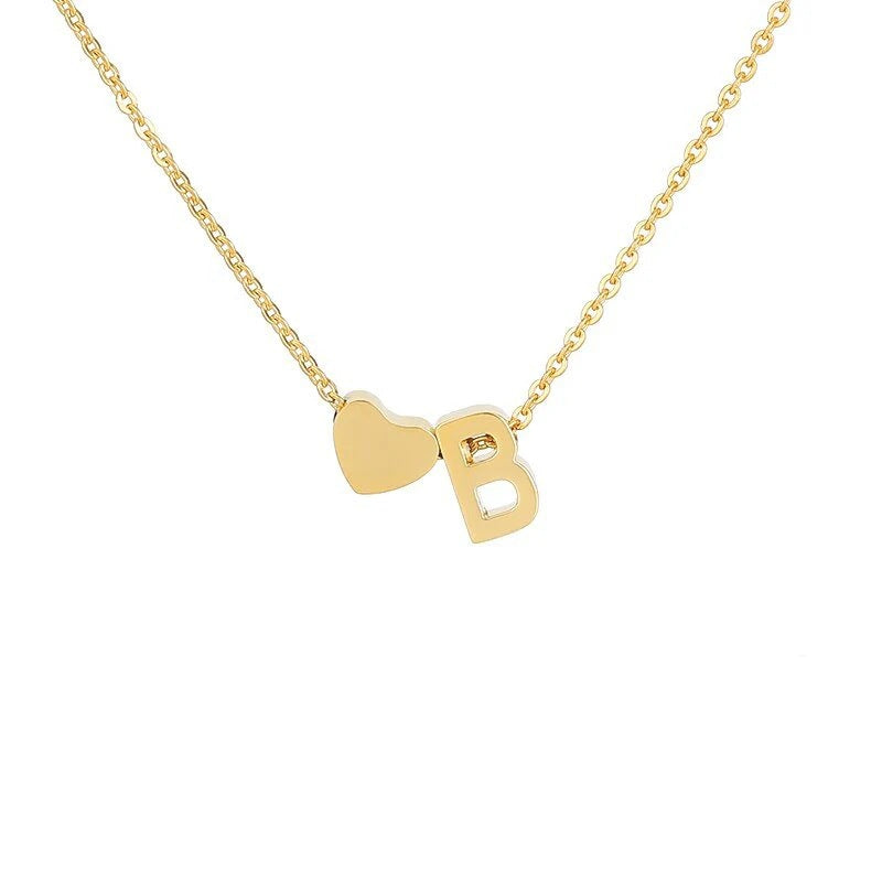 Collar Letra Corazón