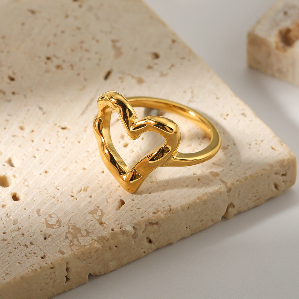 Anillo Corazón Calado