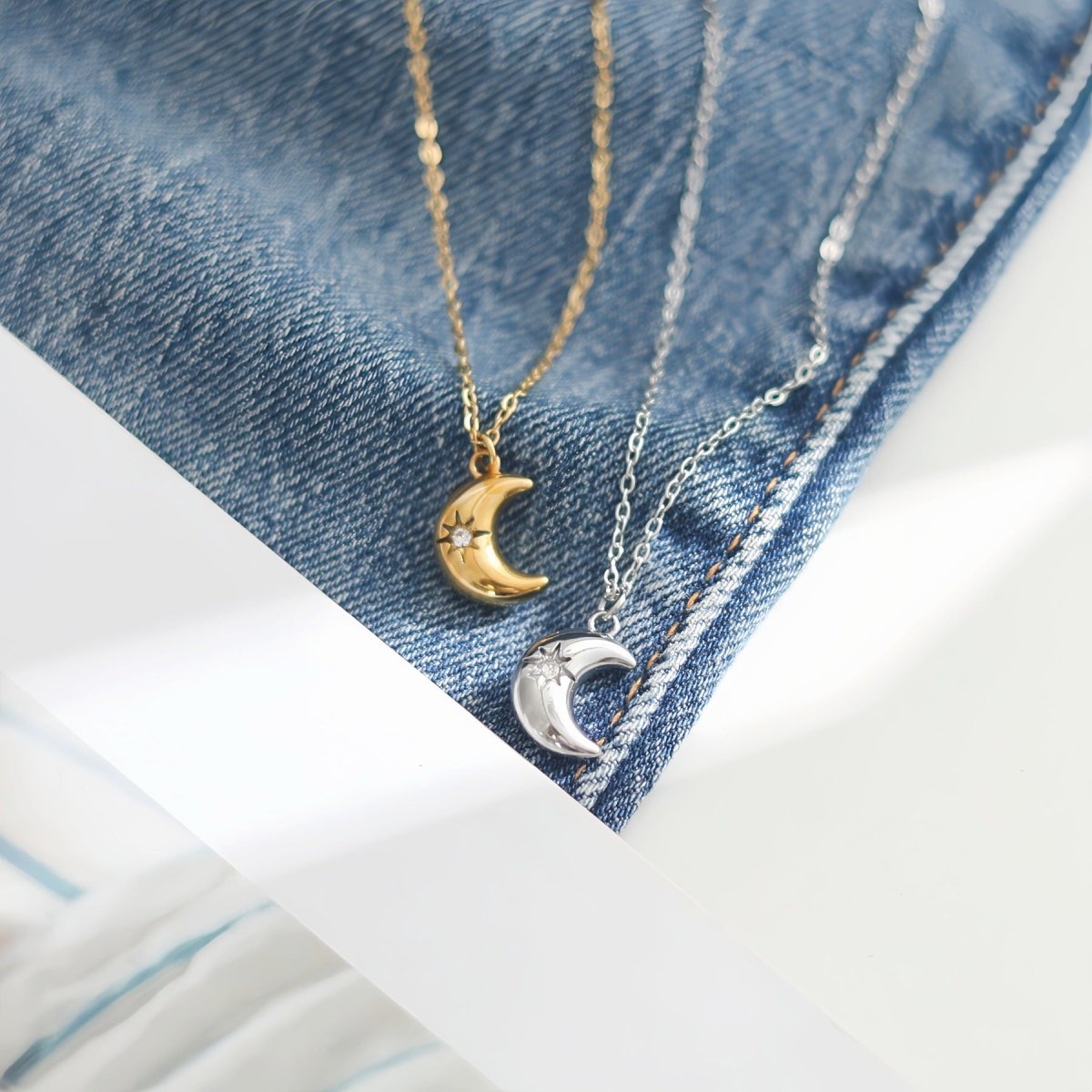 Collar Luna y Estrella Polar - Lovia