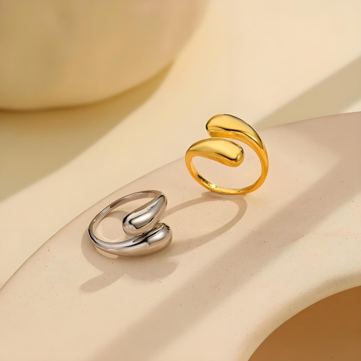 Anillo Abierto Gota - Lovia