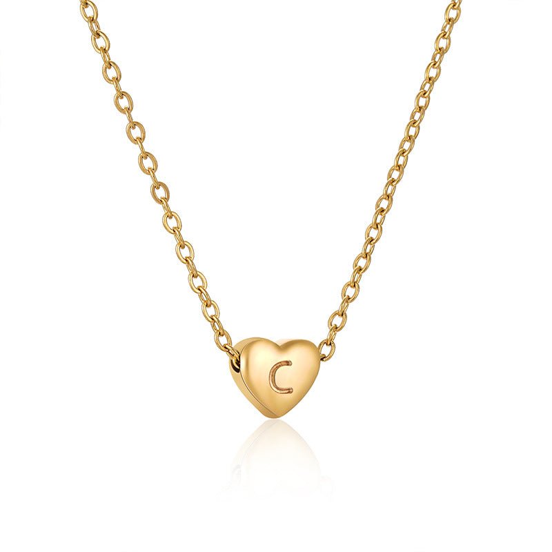Collar Inicial de Corazón - Lovia