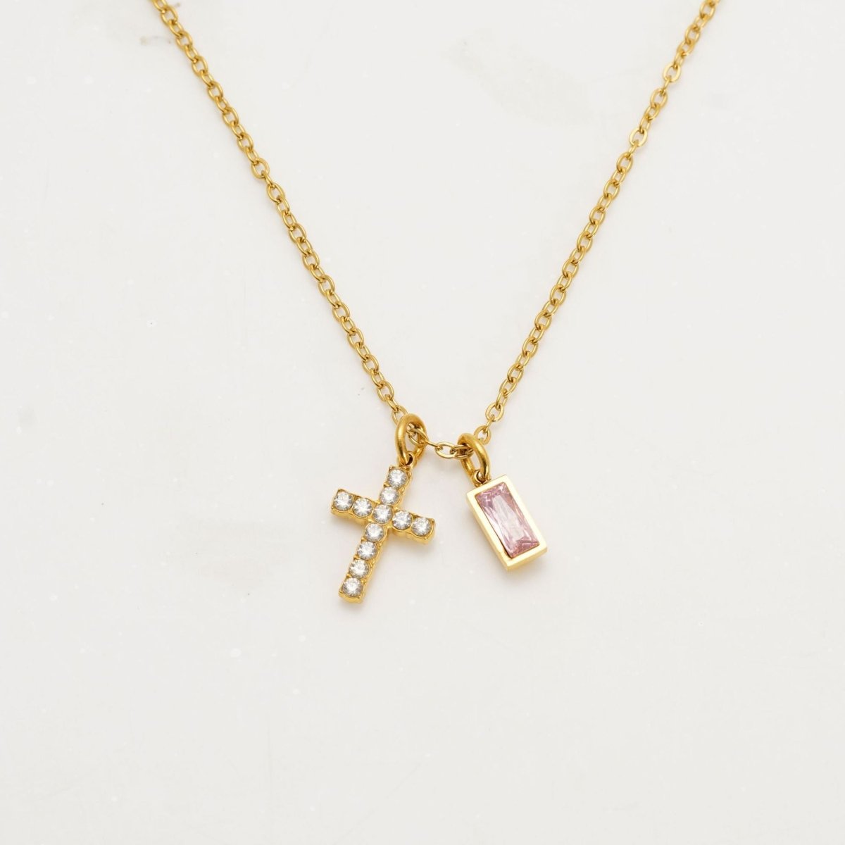 Collar Cruz Birthstone - Lovia