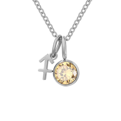 Collar Zodiaco Piedra Natal - Lovia