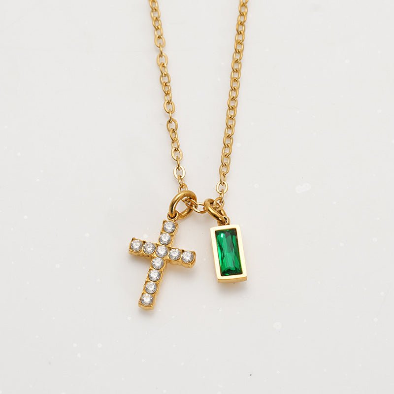 Collar Cruz Birthstone - Lovia