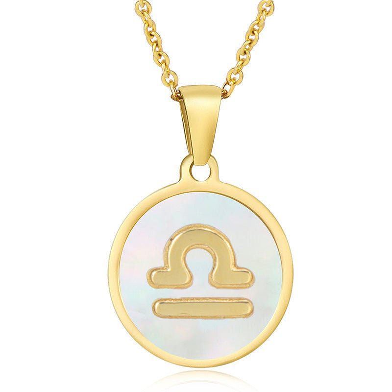 Collar Zodiaco White Nácar - Lovia