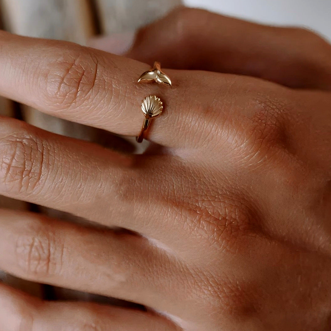 Anillo Concha Ajustable