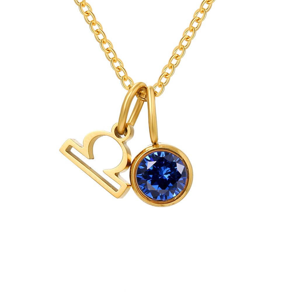 Collar Zodiaco Piedra Natal - Lovia