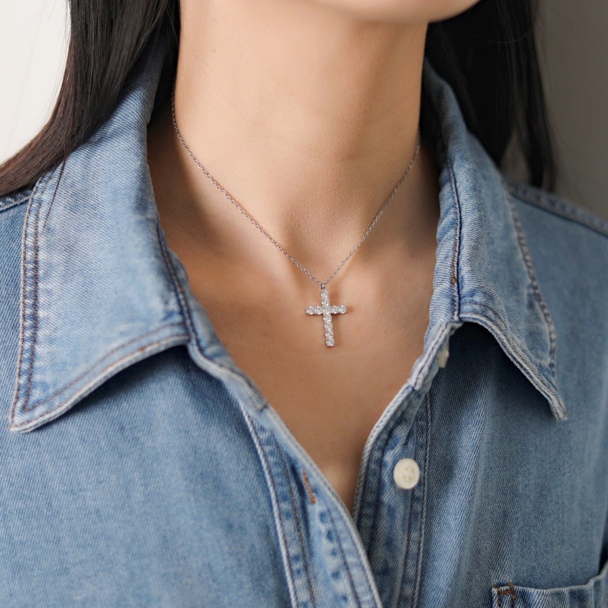 Collar Cruz Zirconia - Lovia