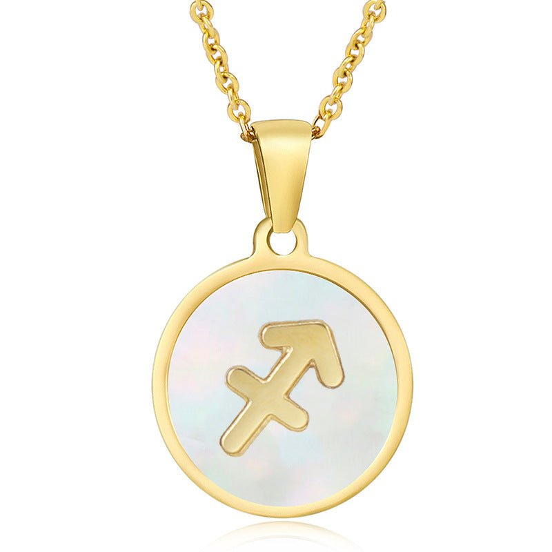 Collar Zodiaco White Nácar - Lovia