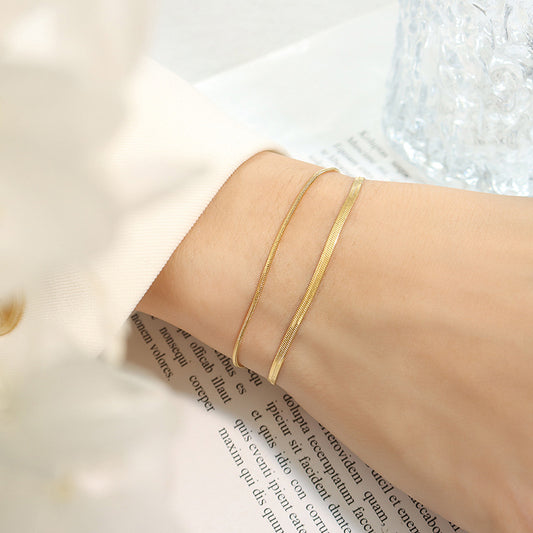 Pulsera Doble Cadena Waterproof