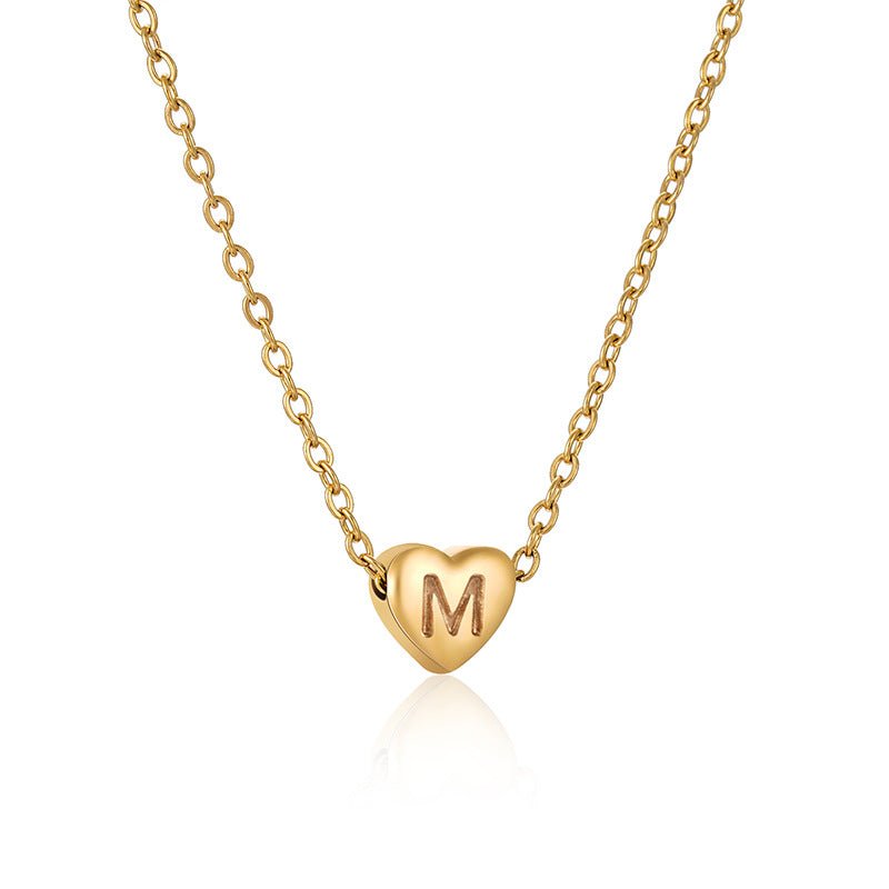 Collar Inicial de Corazón - Lovia