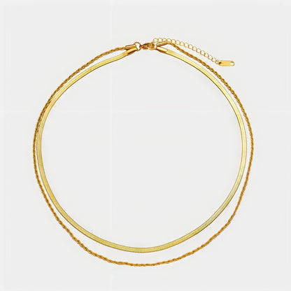Collar Doble Capa Snake