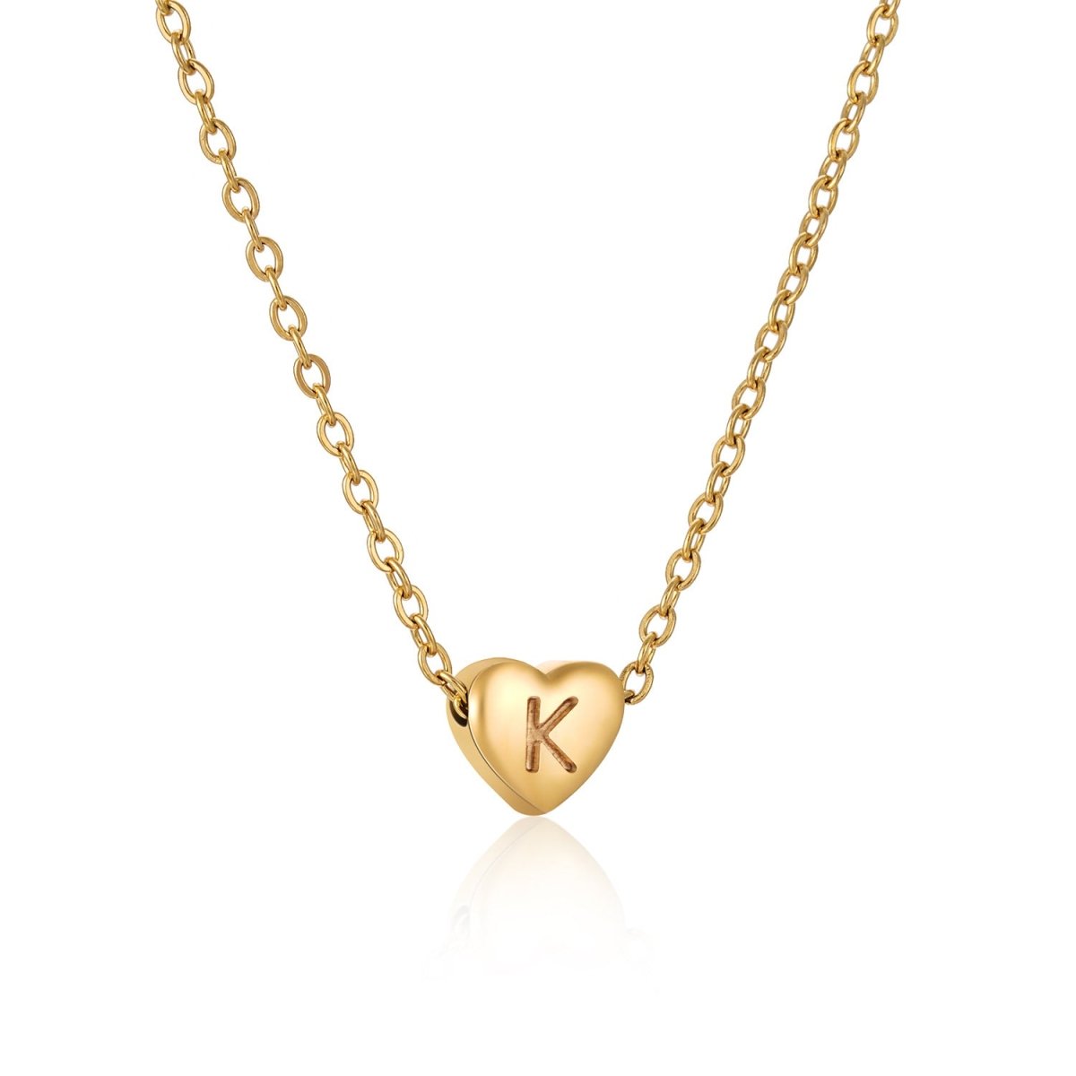 Collar Inicial de Corazón - Lovia