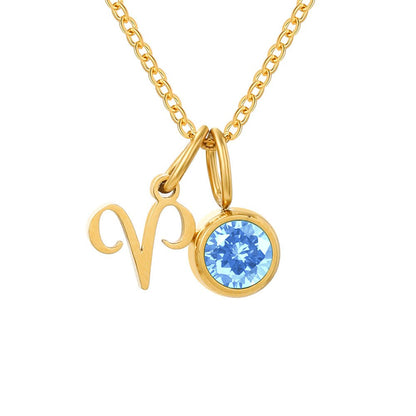 Collar Zodiaco Piedra Natal - Lovia