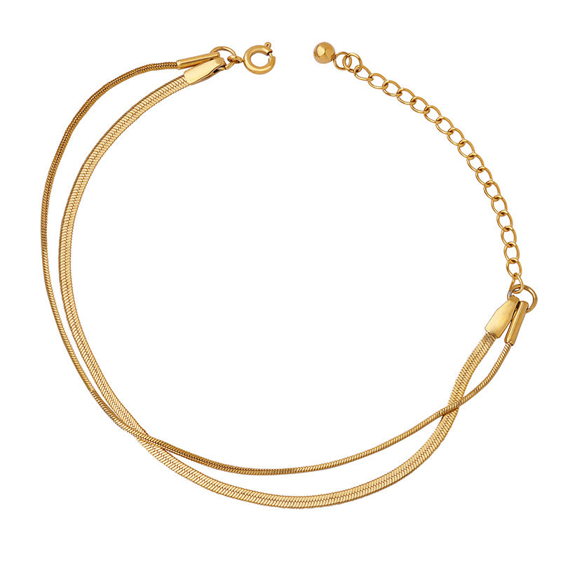 Pulsera Doble Cadena Waterproof