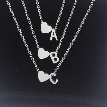 Collar Letra Corazón