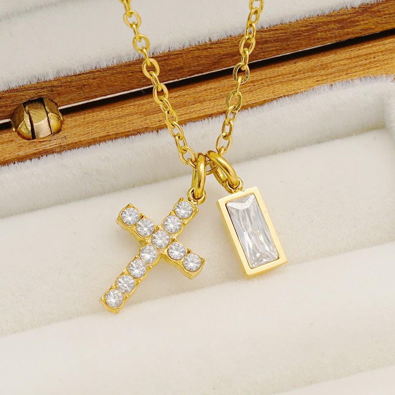 Collar Cruz Birthstone - Lovia