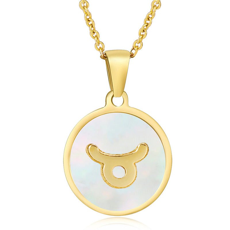 Collar Zodiaco White Nácar - Lovia