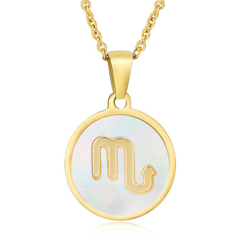 Collar Zodiaco White Nácar - Lovia