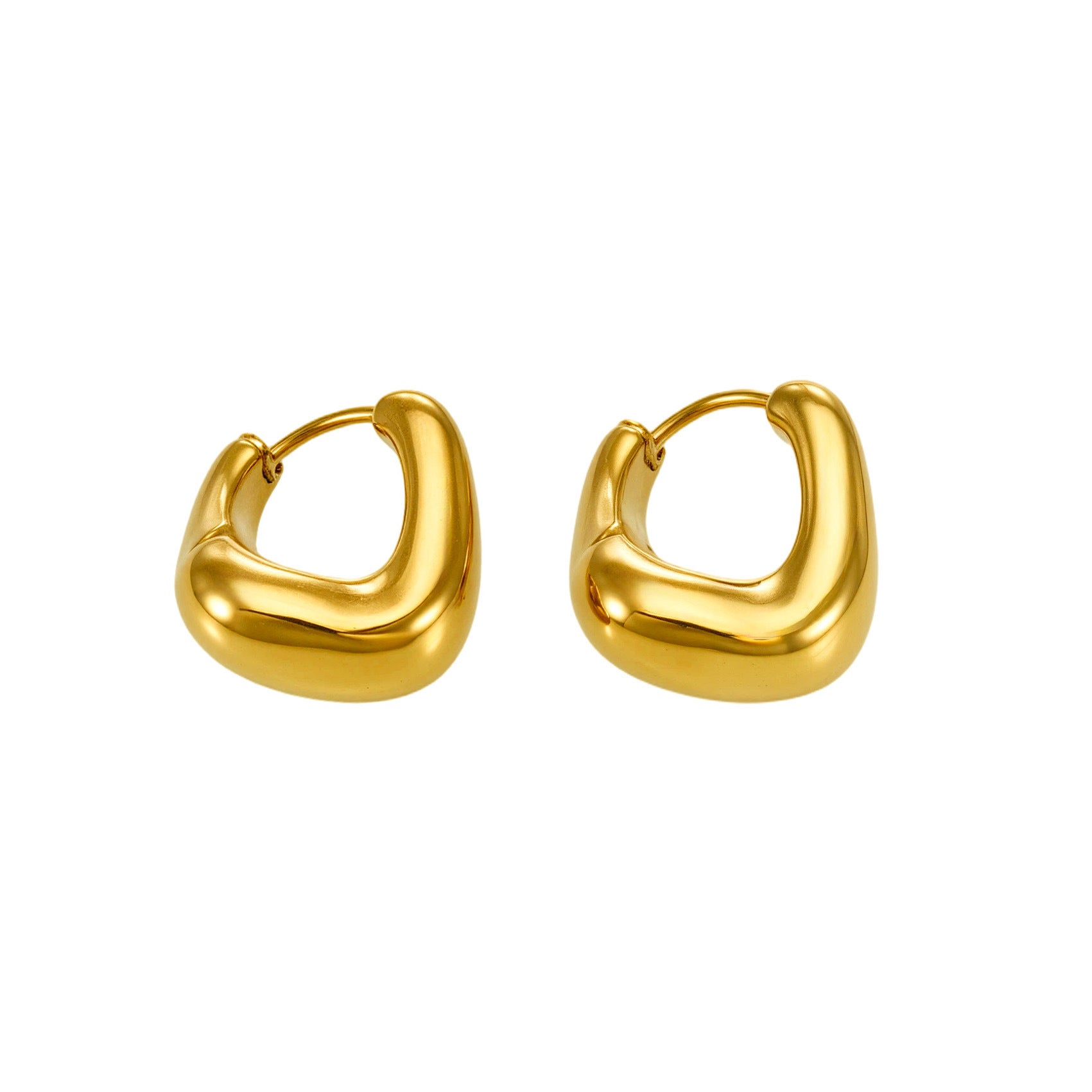 Aretes Aro Ovalado