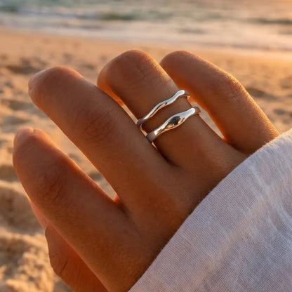 Anillo Doble Onda Waterproof