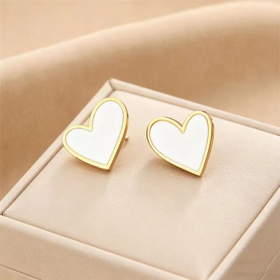Pendientes Corazón de Nácar - Lovia