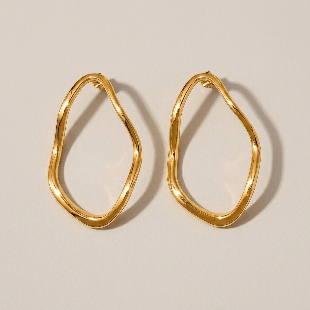 Pendientes Aro Irregular - Lovia